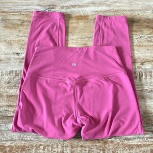 Lululemon Align high rise crop ( 2 layer)